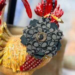 Handmade Floral Bag Charm